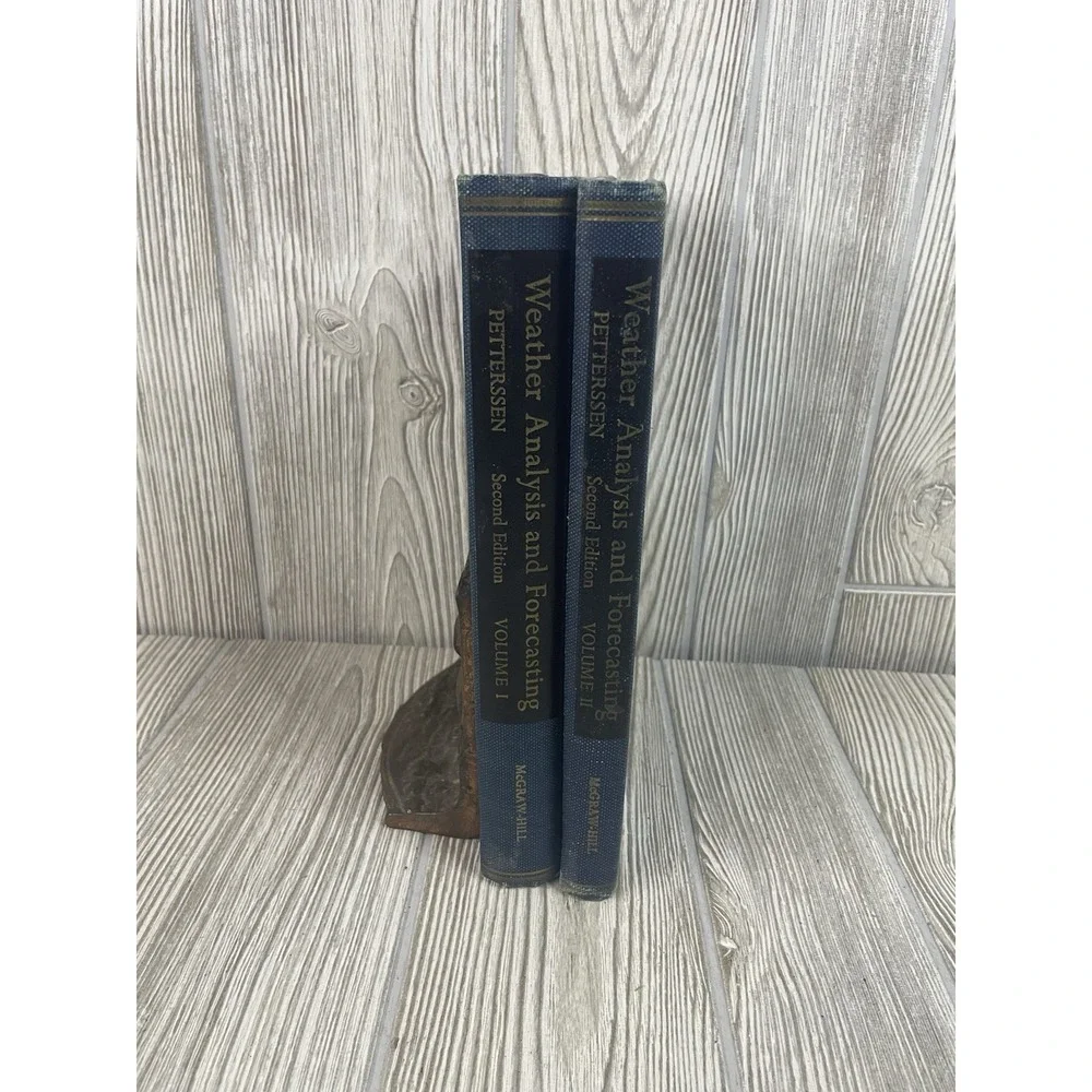 Weather Analysis & Forecasting Vol  1 & 2  Petterssen 2nd Edition Meteorology HC